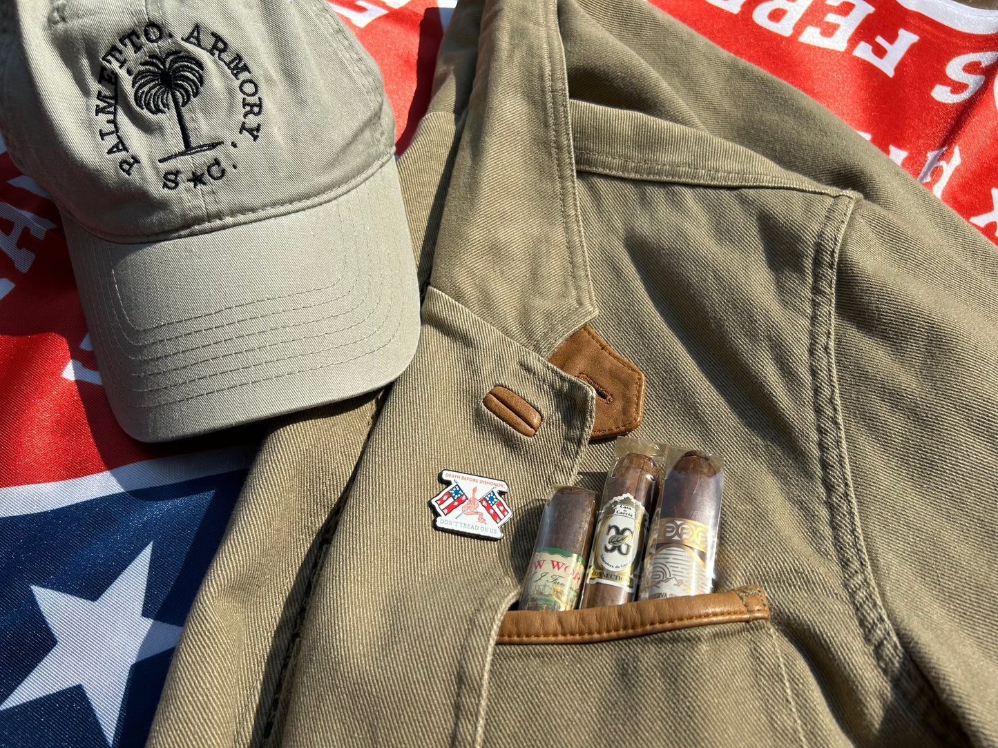 "Don't Tread on Us" Lapel Pin