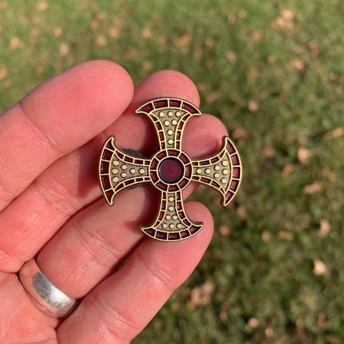 Anglo Saxon Cross Pin - 1.25"