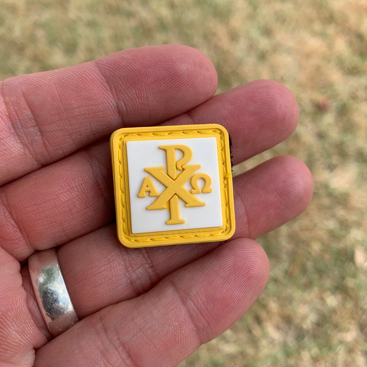 Chi Rho Mini Patch - 1"