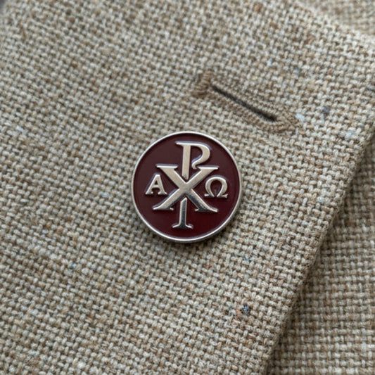 Chi Rho Pin - 1"