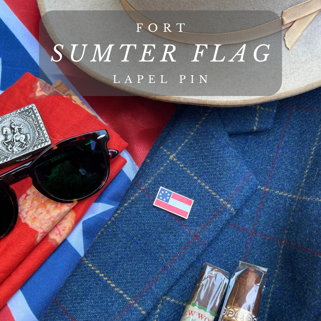 Fort Sumter Flag Lapel Pin