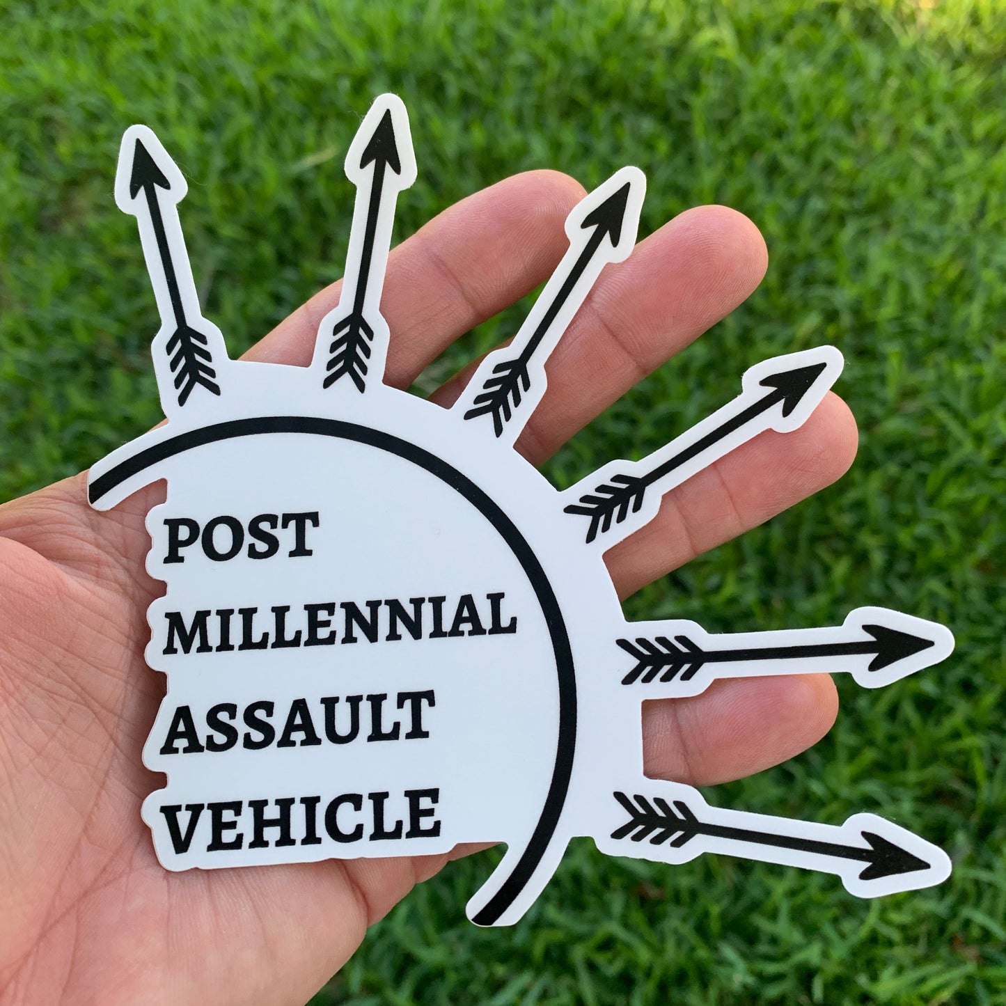 Post Millennial Assault Vehicle - 5" Auto Decal
