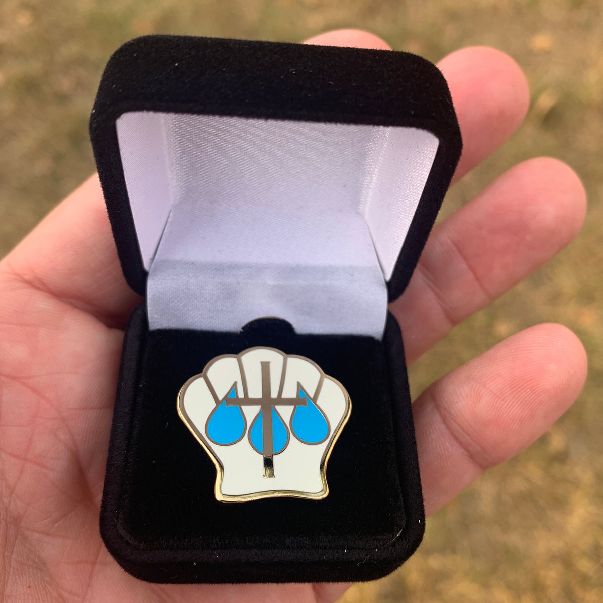 Remember Your Baptism Pin - 1"