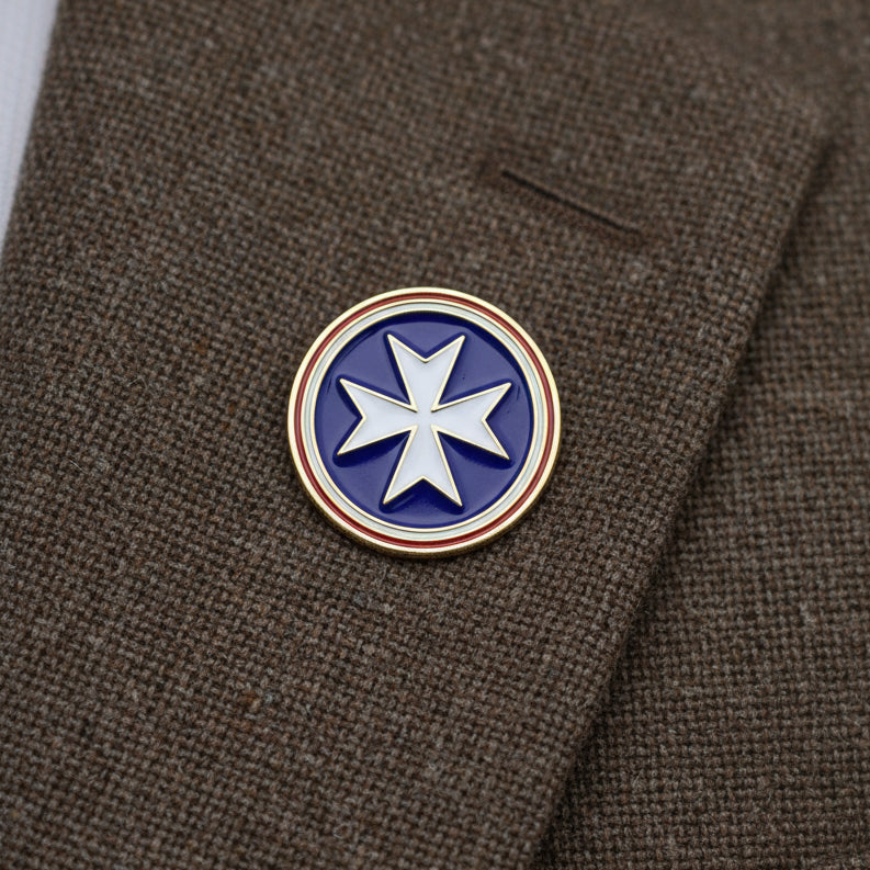 TN Crusader Lapel Pin - 1"