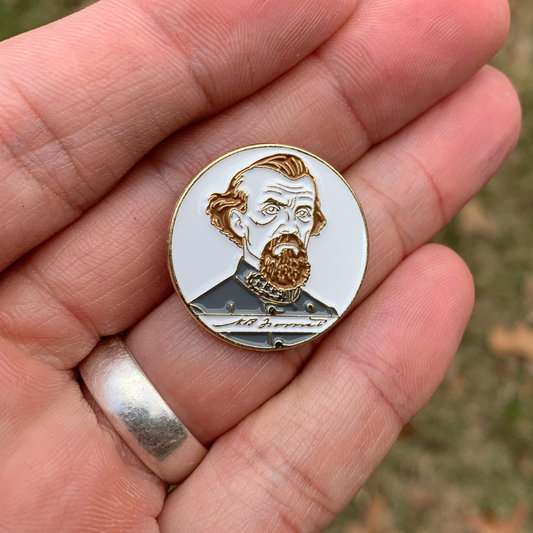 - CSA Signature Series - Nathan Bedford Forrest Lapel Pin (Our Guys) - 1"