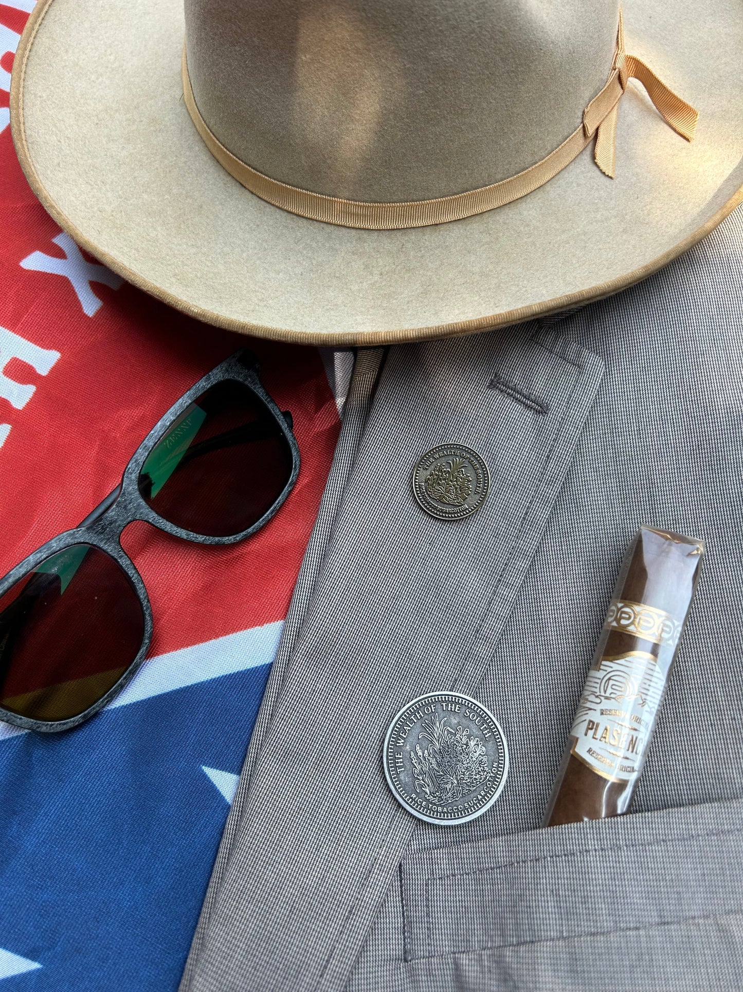 "Wealth of the South" Lapel Pin