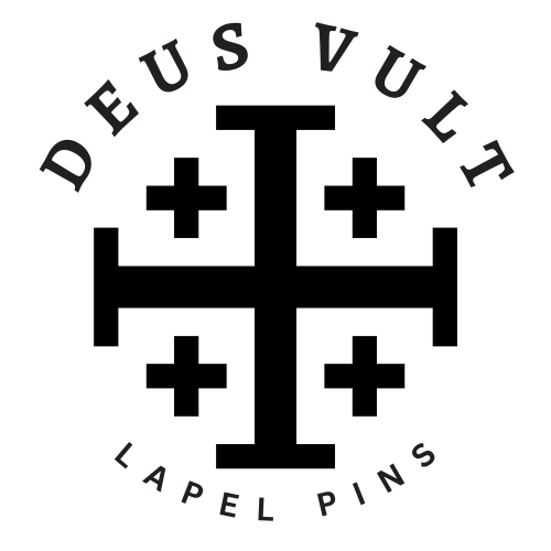 Deus Vult Lapel Pins