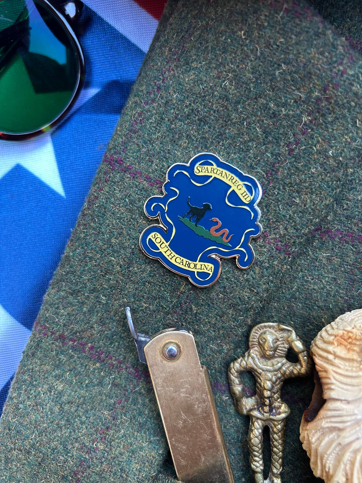 Spartan Regiment Lapel Pins