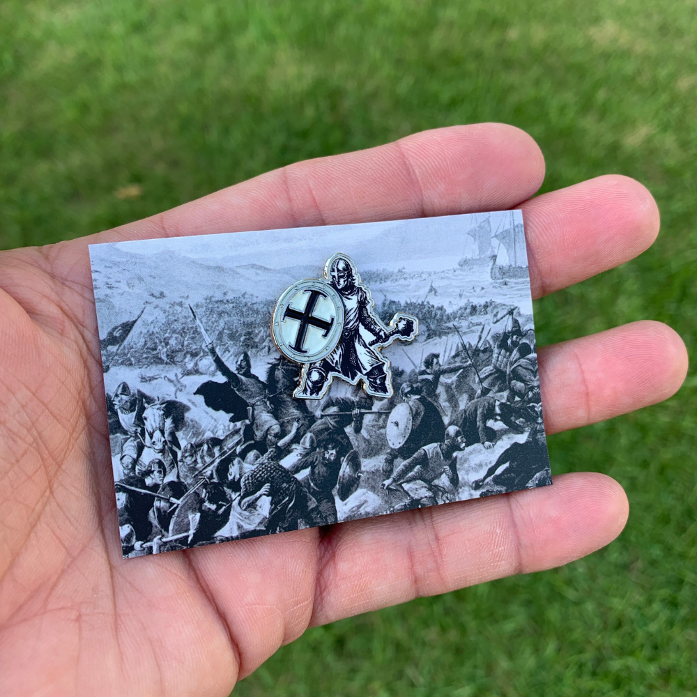 The Awakened Saxon pin - 1"