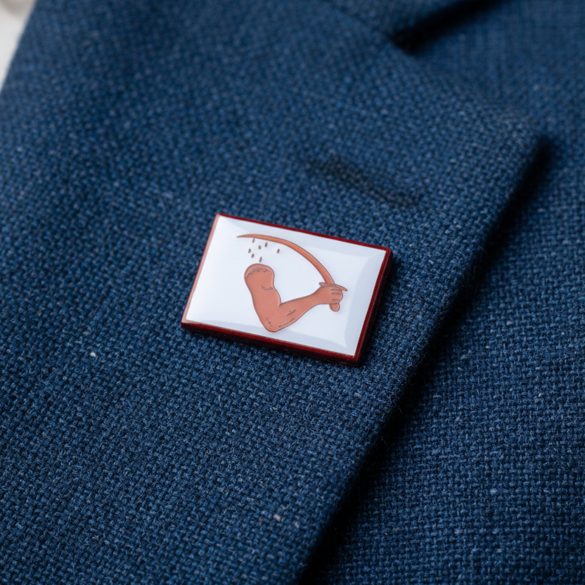 Goliad Flag - 1.25" pin