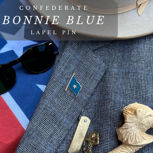 Bonnie Blue Flag Lapel Pin