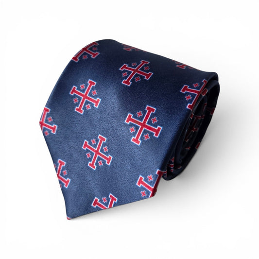 Americana Jerusalem Cross Necktie