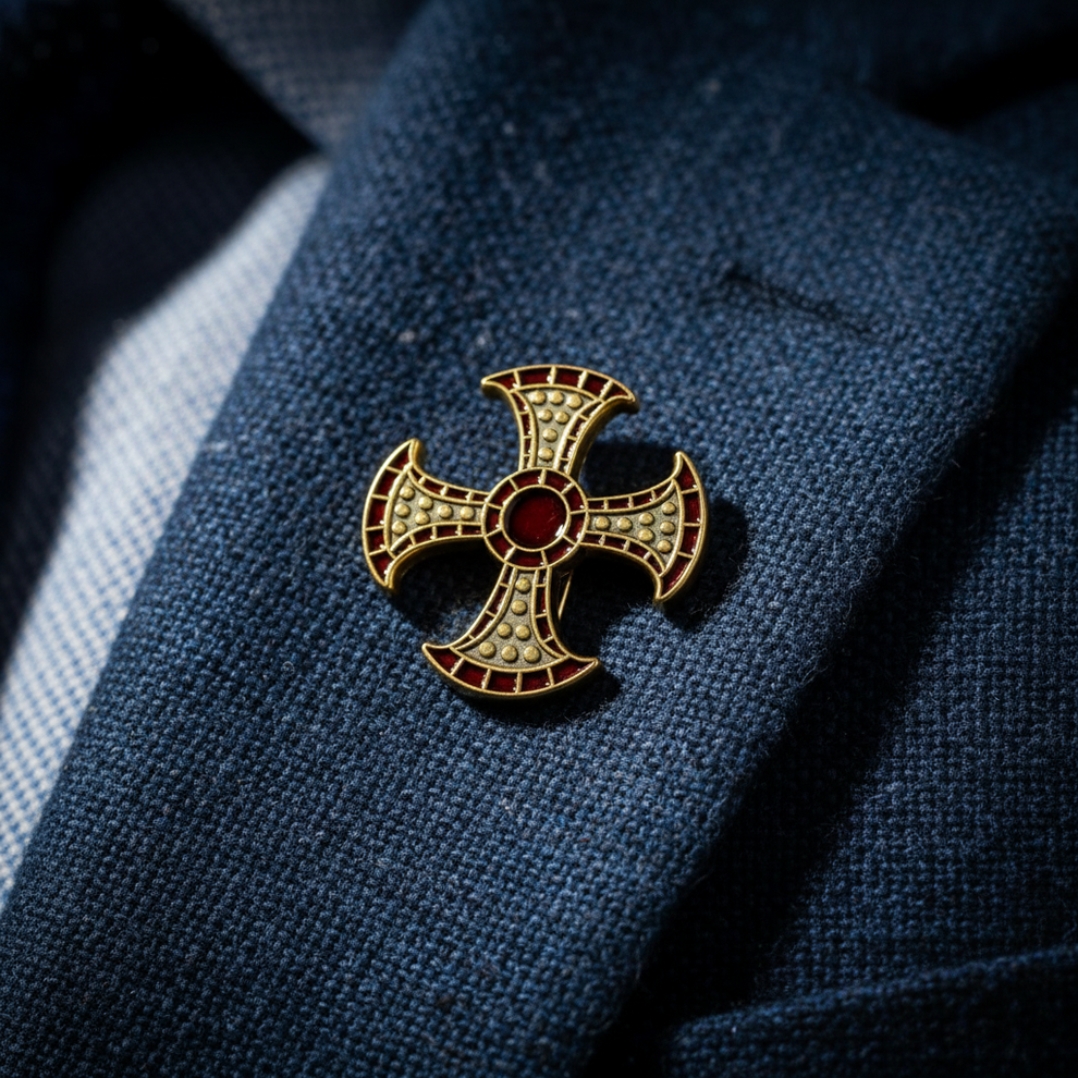 Anglo Saxon Cross Pin - 1.25