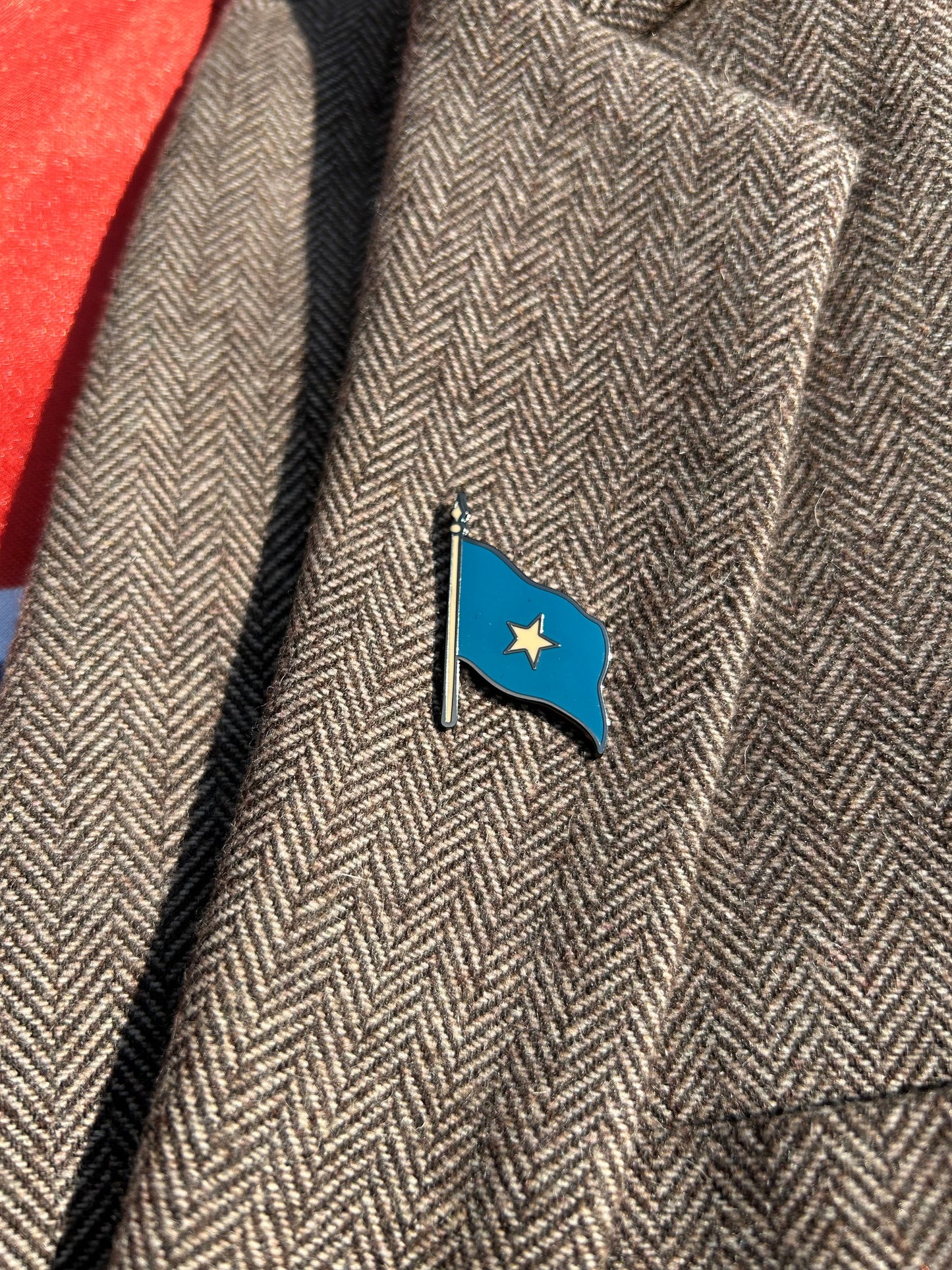Bonnie Blue Flag Lapel Pin