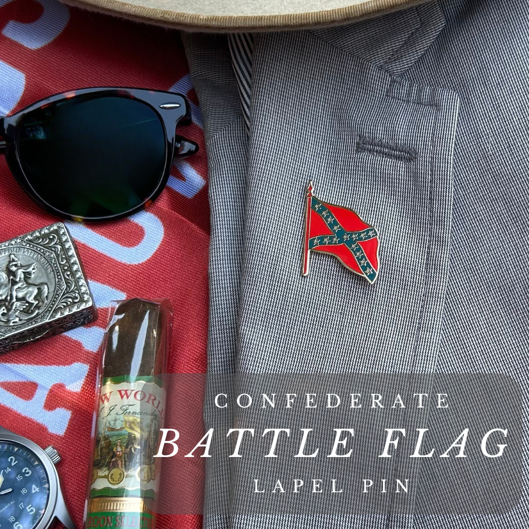 Battle Flag Lapel Pin