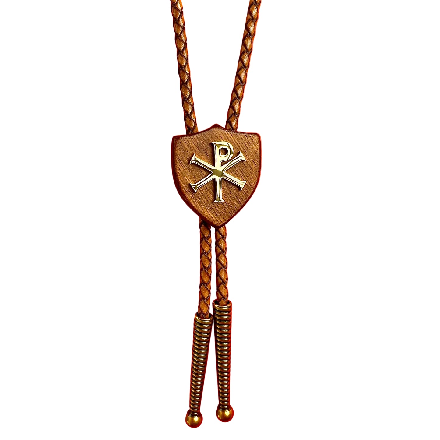 Chi-Rho Bolo Tie (Handcrafted)