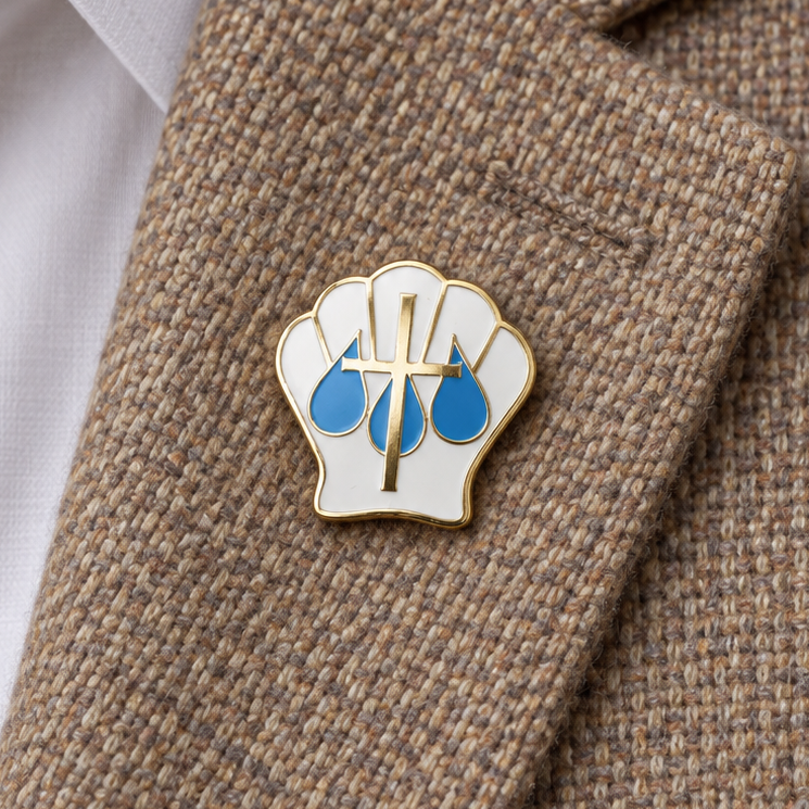 Remember Your Baptism Pin - 1"