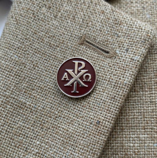 Chi Rho Pin - 1"