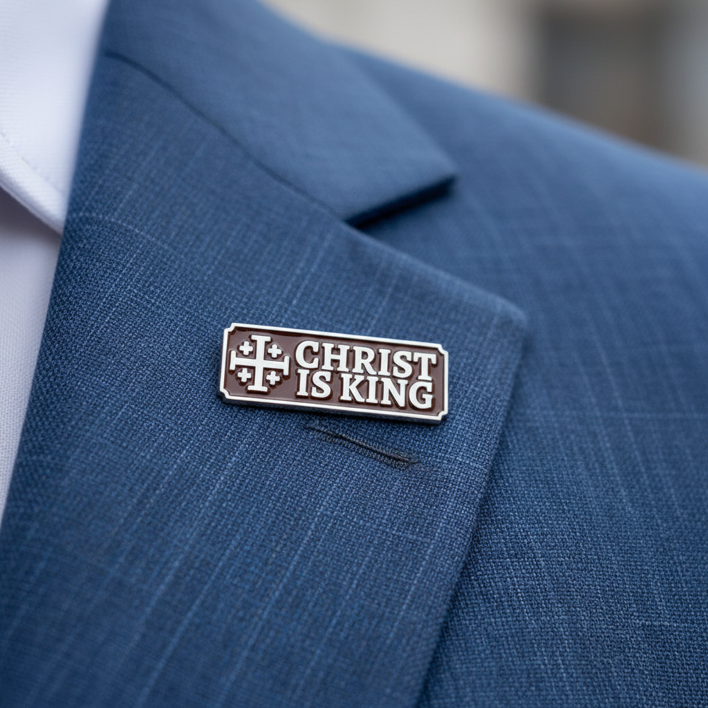 Christ is King JC Pin - 1"
