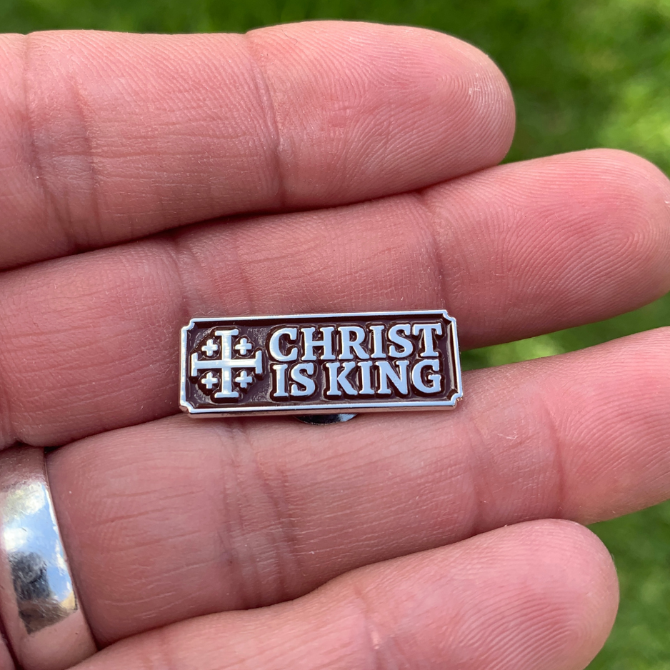 Christ is King JC Pin - 1"