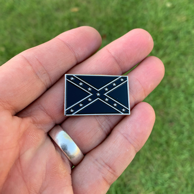 No Quarter Battle Flag - 1.25"