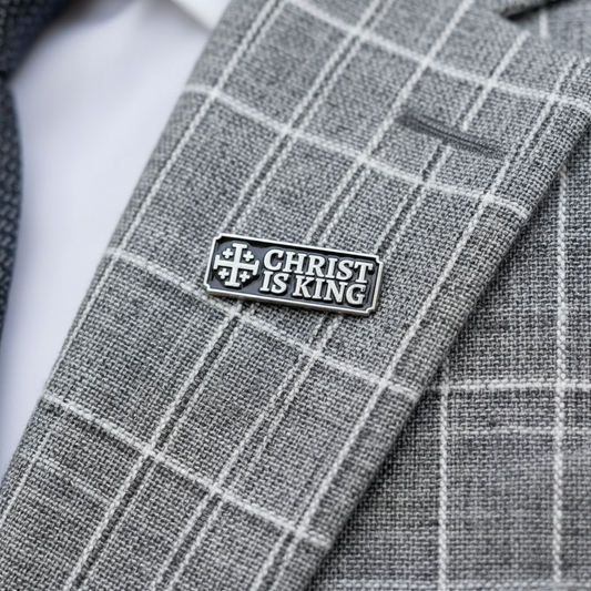 Christ is King JC Pin - 1"
