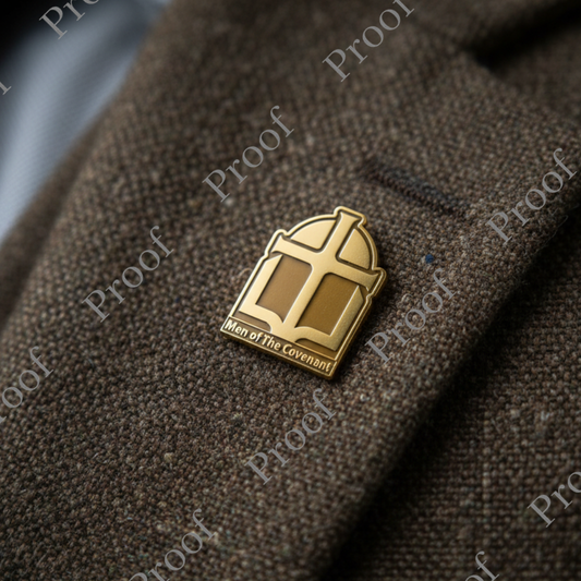 *PRE-RELEASE* Men of The Covenant PCA - 1" pin