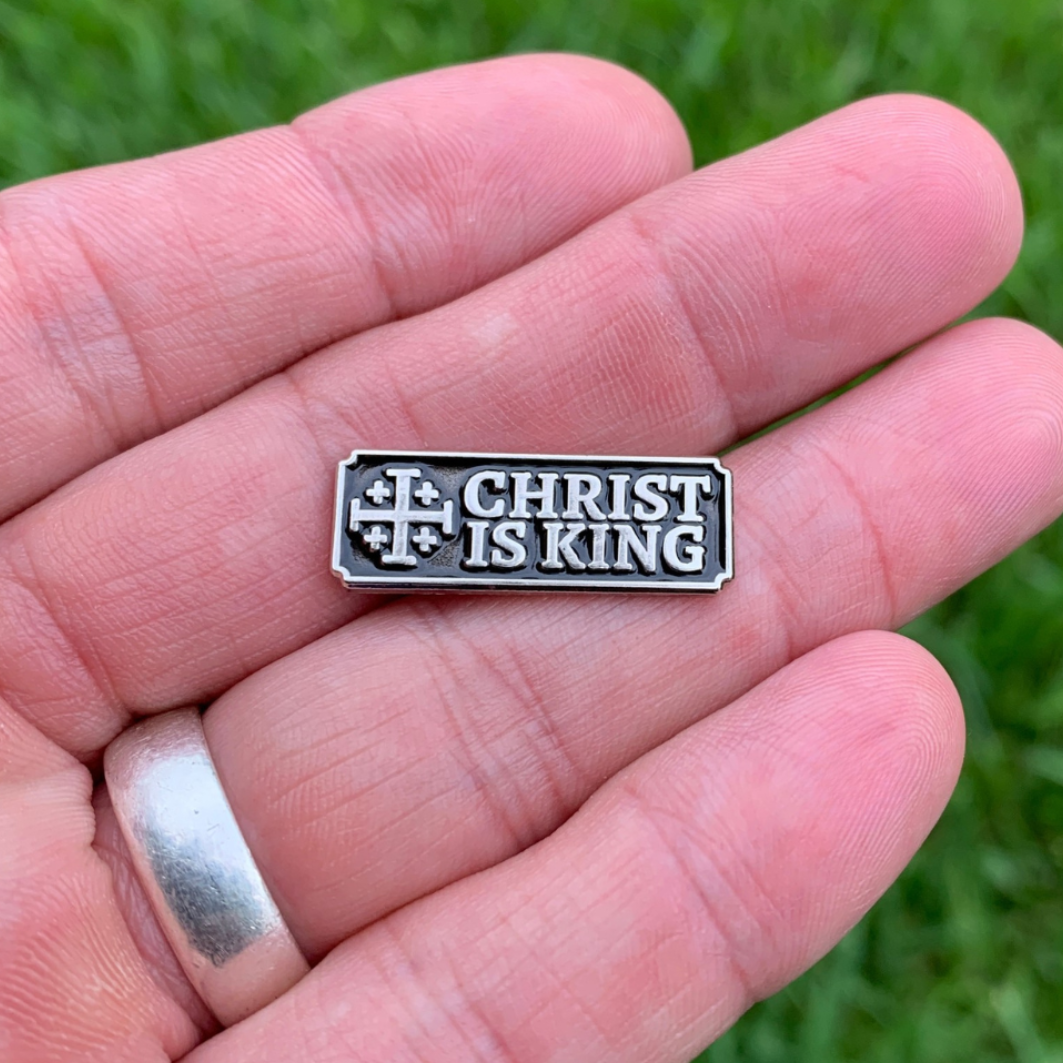 Christ is King JC Pin - 1"