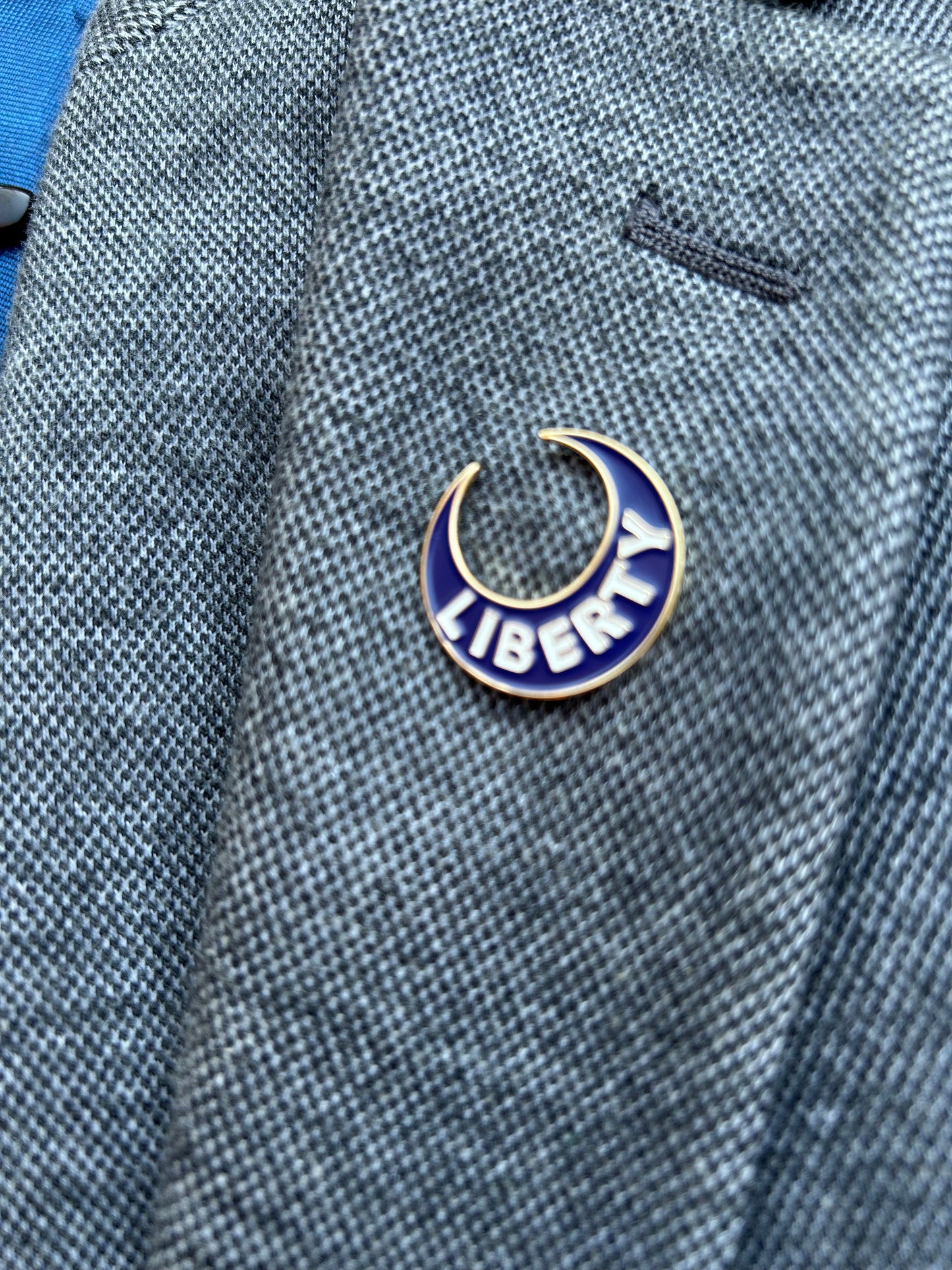 "Liberty" Fort Moultrie Lapel Pin