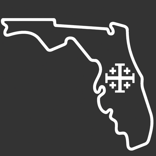 Every Square Inch of Florida - 5" Auto Decal