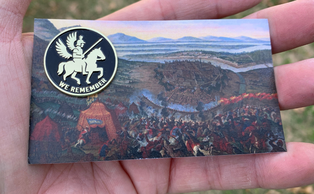 Winged Hussars Lapel Pin - 1" (New Release in Black)