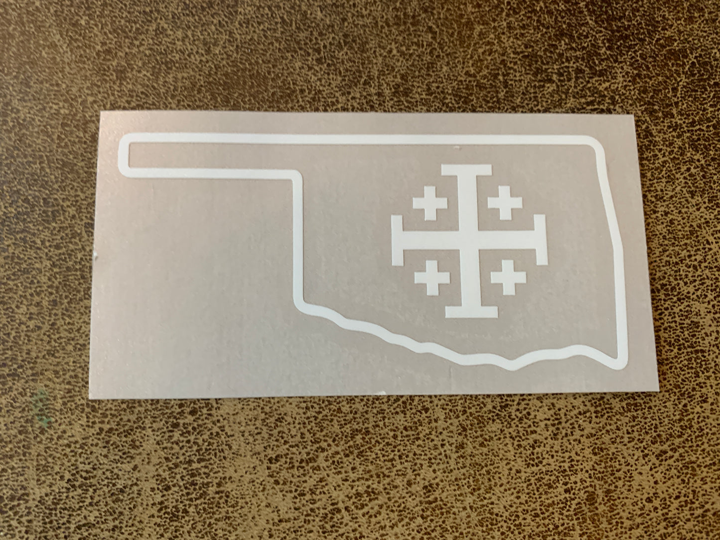 Every Square Inch of Oklahoma - 4" Auto Decal
