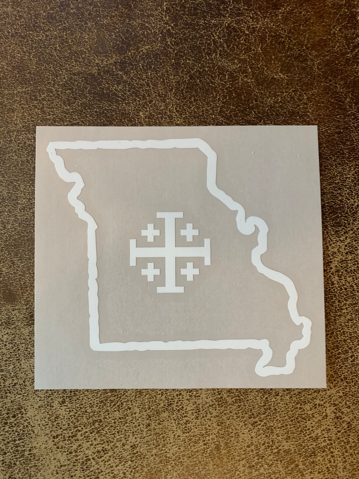 Every Square Inch of Missouri - 4" Auto Decal