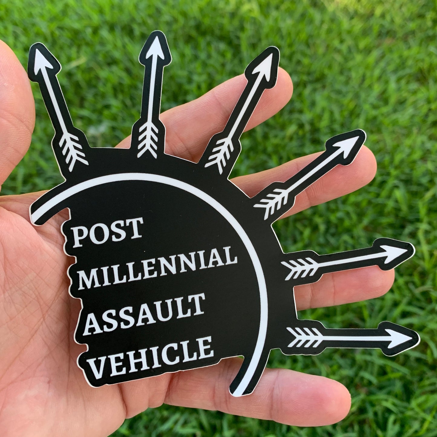 Post Millennial Assault Vehicle - 5" Auto Decal