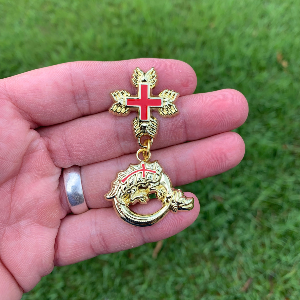 Order of the Dragon - 1" + 1.25" PIn