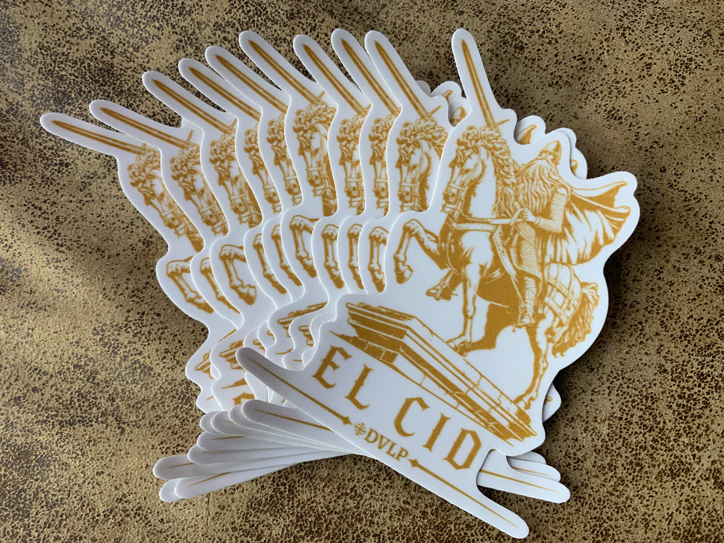 El Cid "Reconquista" 10x Sticker Set - 3"