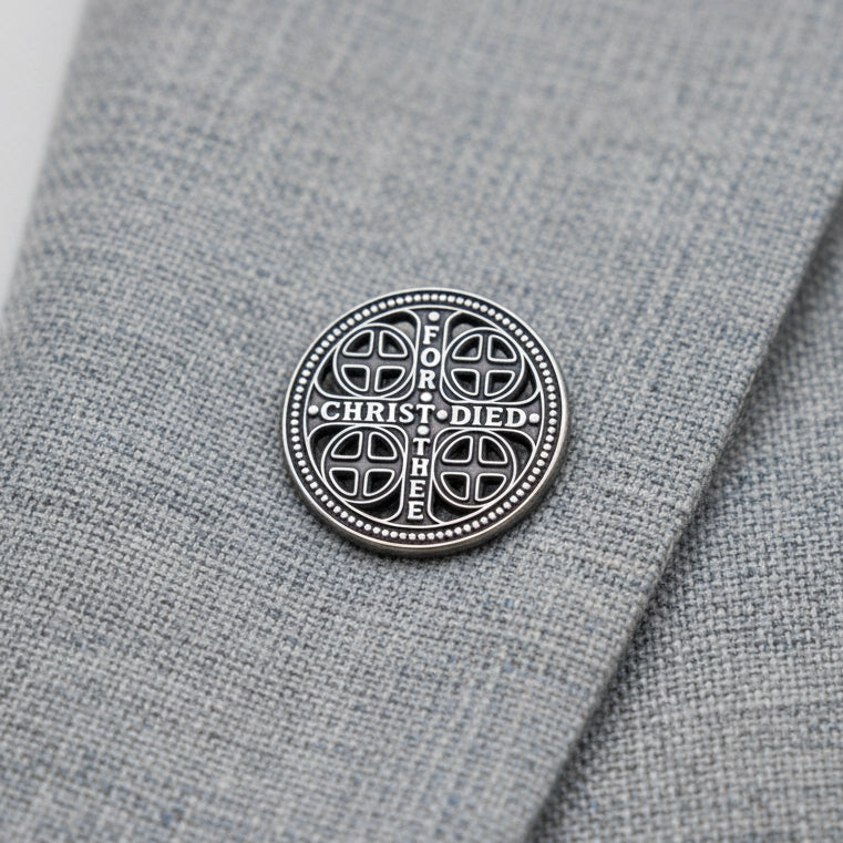 Church War Cross Pin - 1"