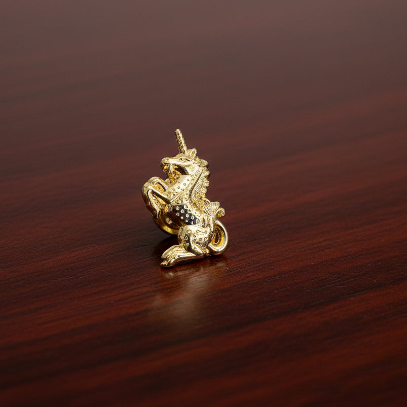 Heraldic Unicorn Pin - 1"