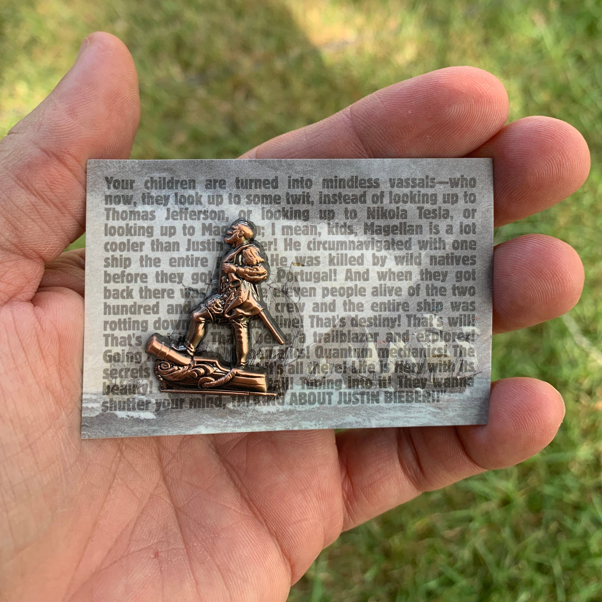 Magellan "Destiny" Pin - 1.25"