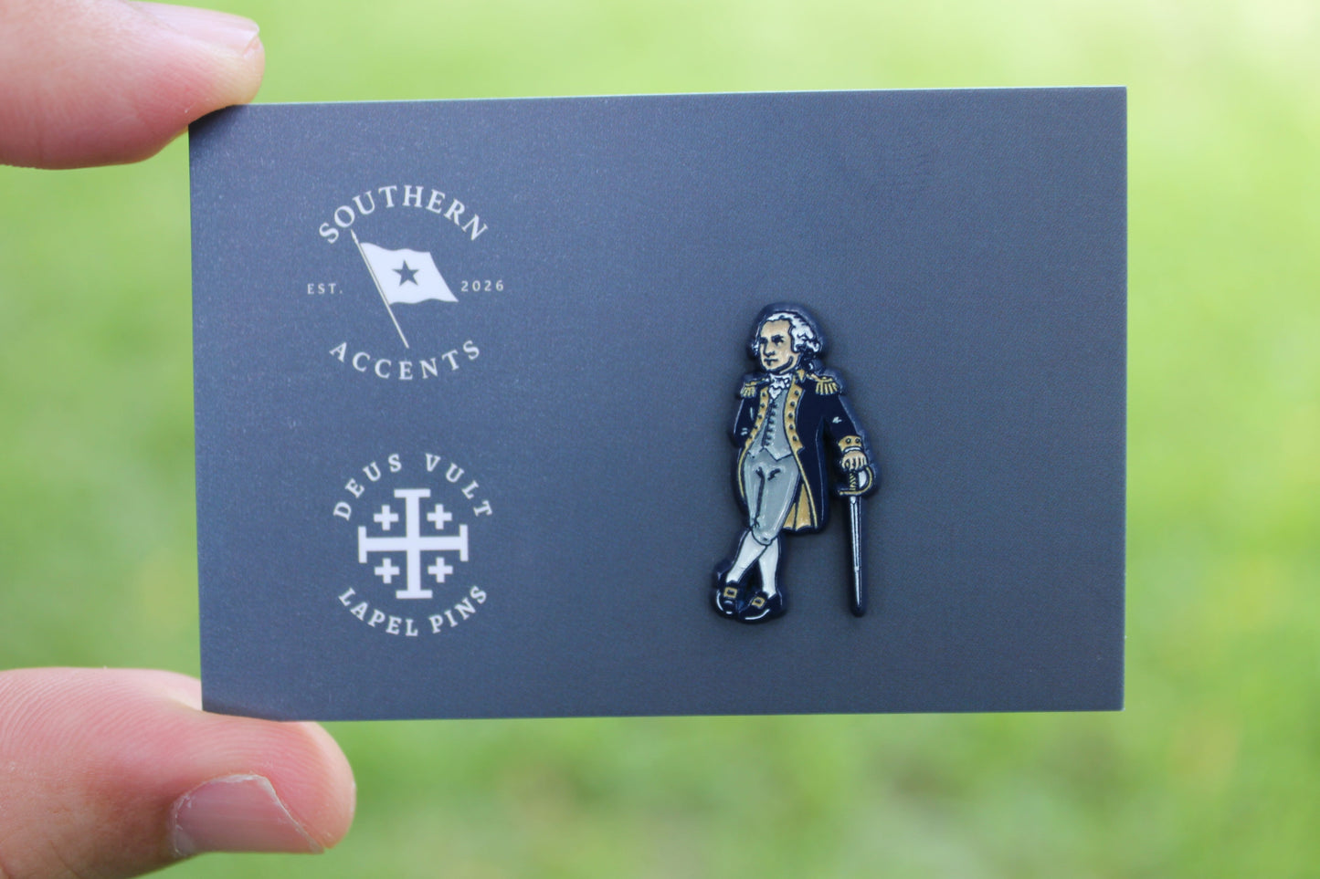 George Washington - Patriot-Maxxing Pin 1" // Southern Accents Collab