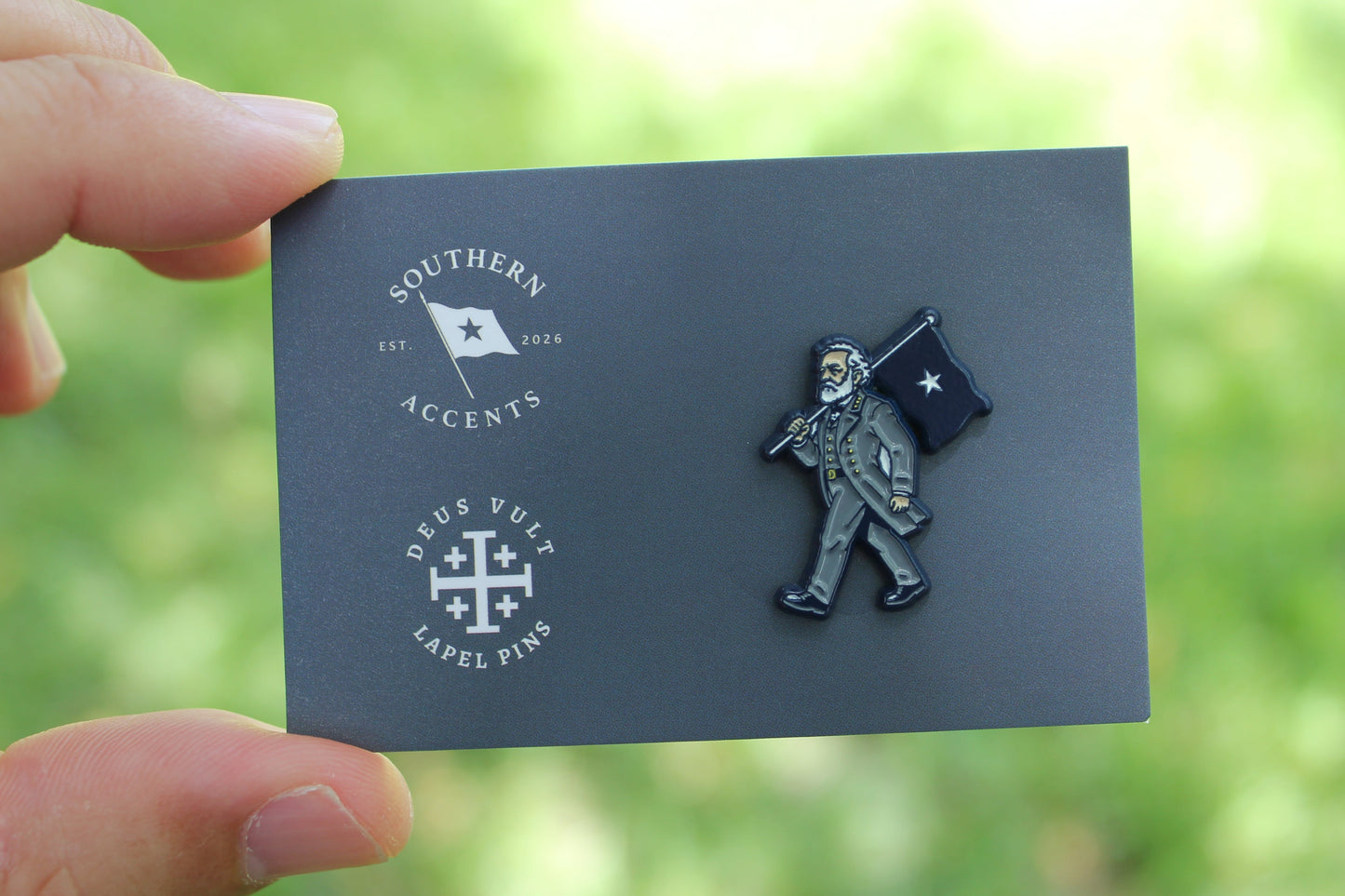 Robert E. Lee - Patriot-Maxxing Pin 1" // Southern Accents Collab