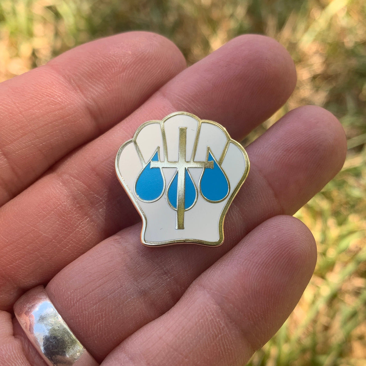 Remember Your Baptism Pin - 1"