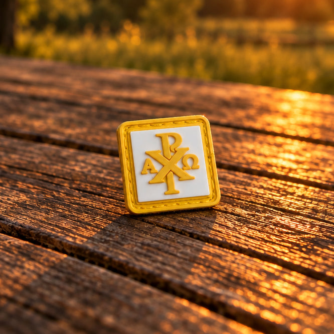Chi Rho Mini Patch - 1"