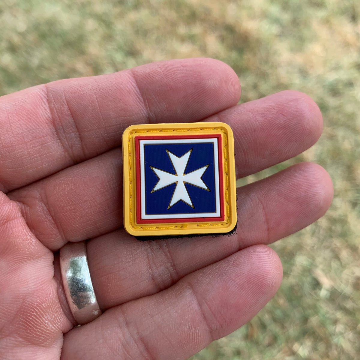 American Crusader Mini Patch - 1"