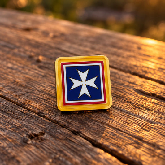 American Crusader Mini Patch - 1"