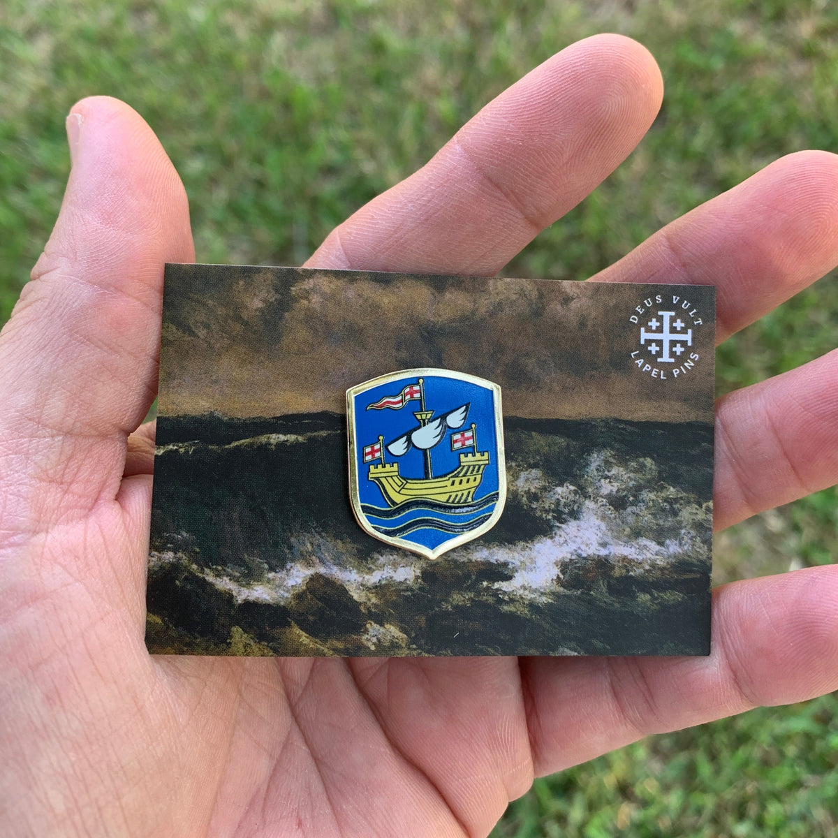 Those Who Tame the Seas Pin - 1"