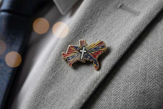 Southern Lone Bulwark (with Oklahoma) - 1.25" pin