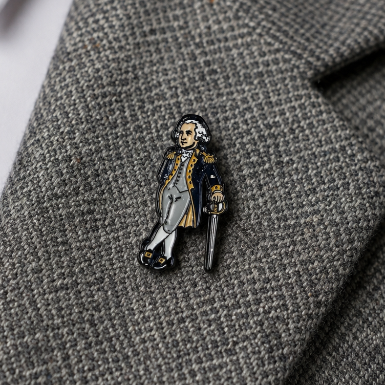 George Washington - Patriot-Maxxing Pin 1" // Southern Accents Collab