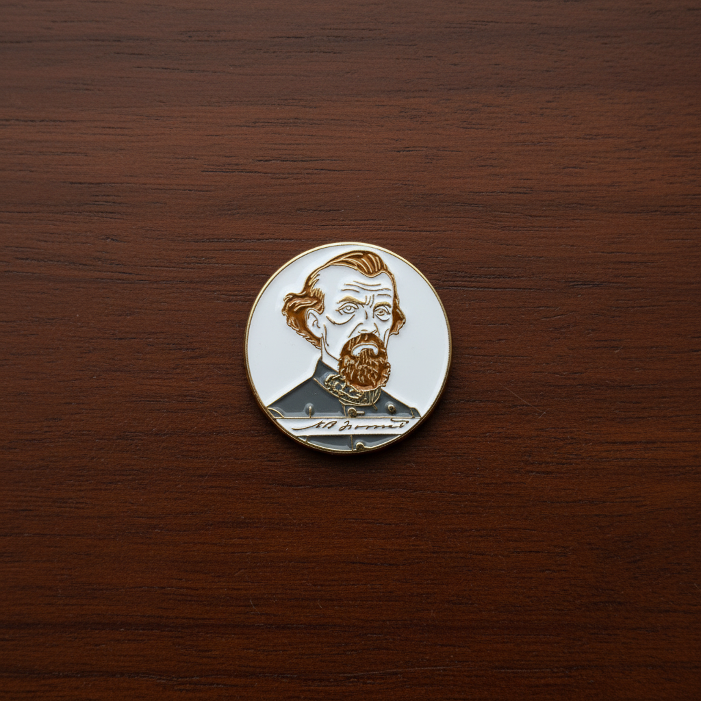 - CSA Signature Series - Nathan Bedford Forrest Lapel Pin (Our Guys) - 1"