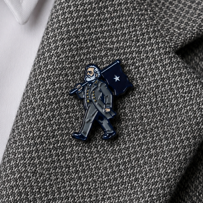Robert E. Lee - Patriot-Maxxing Pin 1" // Southern Accents Collab